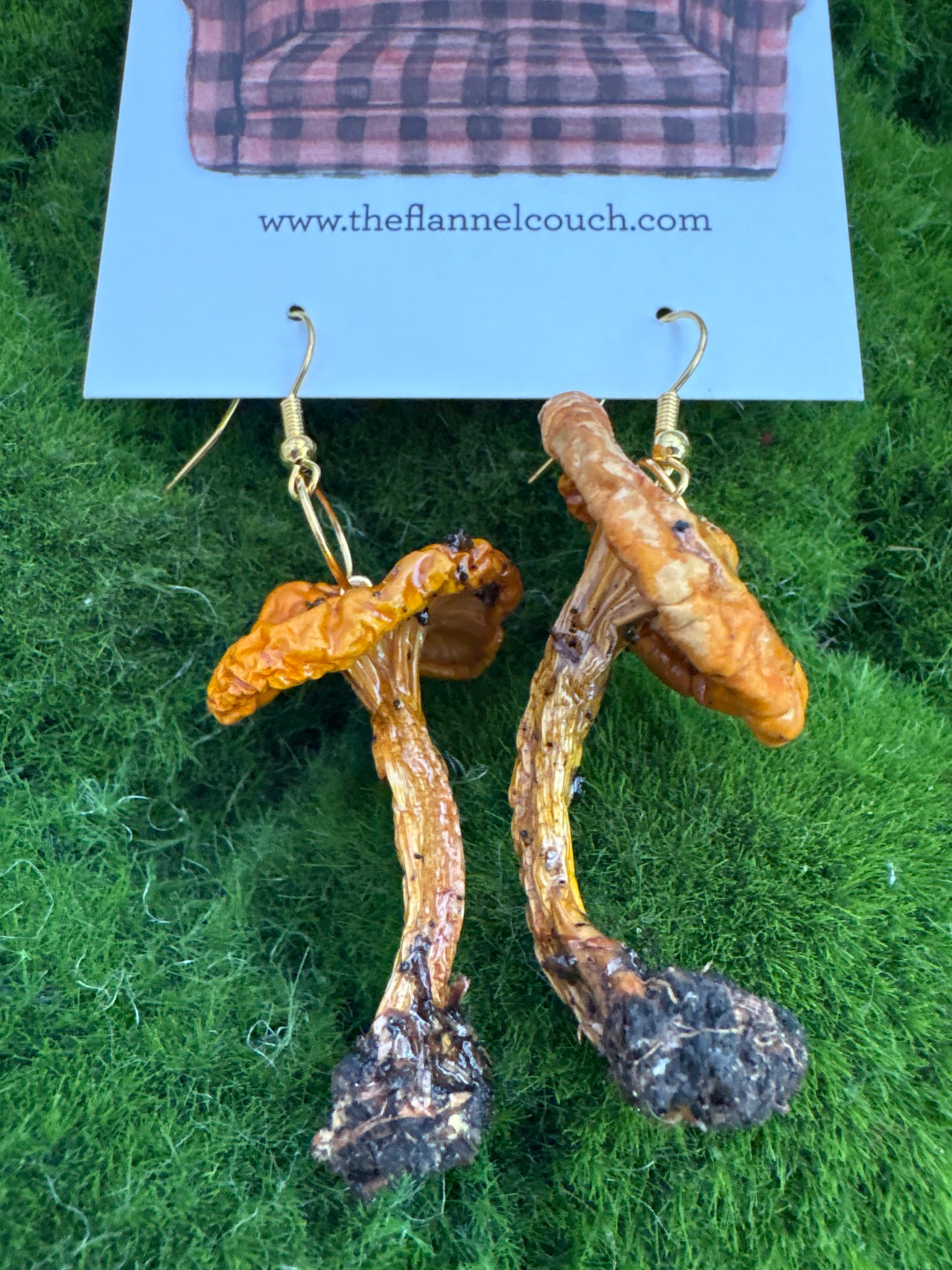 Wild Ontario Mushrooms Earrings