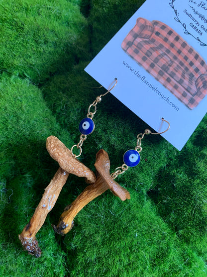 Wild Ontario Mushrooms Earrings
