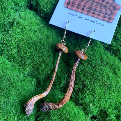 Wild Ontario Mushrooms Earrings